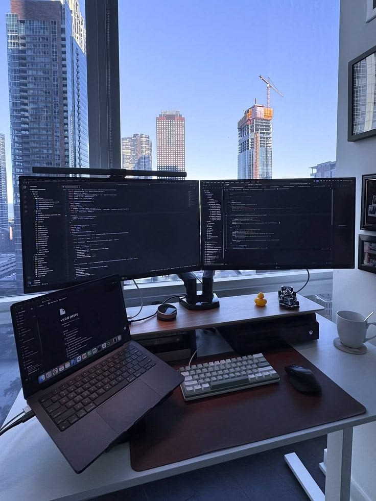 Componentes de computador sob medida sobre uma mesa